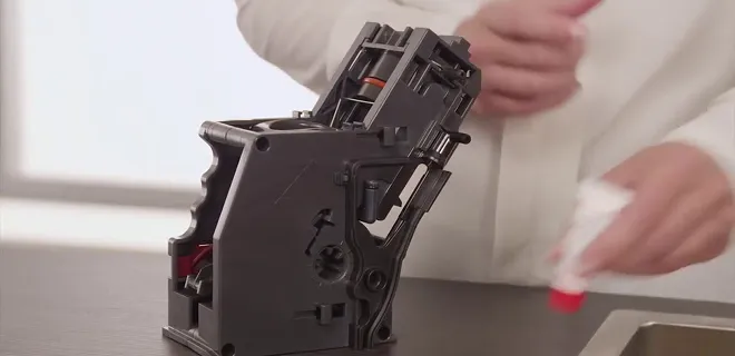 Замена заварочного блока в AEG CMS 6000